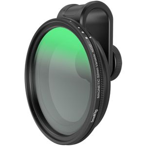 SmallRig 4387 MagEase Magnetic VND filter kit ND2-ND32 (1-5 Stop) with Universal Filter Adapter (52mm)