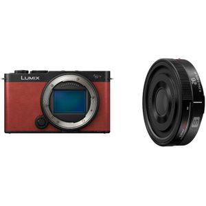 Panasonic Lumix S9 Body Crimson Red + Lumix S 26mm F/8 Manual Focus