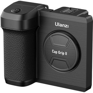 Ulanzi CapGrip II smartphone camera grip met Bluetooth - Zwart