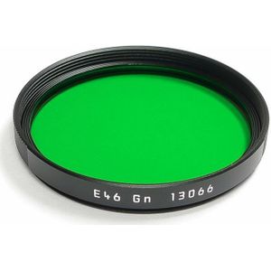 Leica 13066 Filter Green E 46 zwart