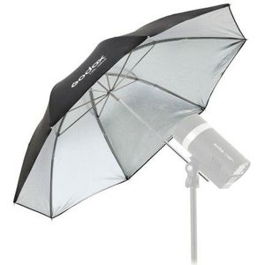 Godox UBL-085S - Professional portable photographic umbrella, silver