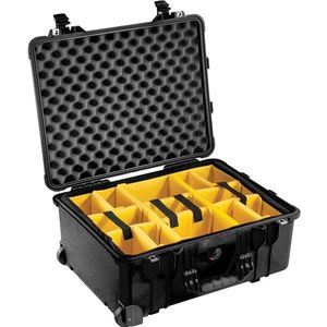 Peli™ 1564 Beschermkoffer Zwart met Verdelerset