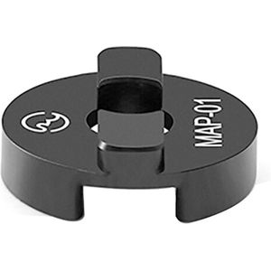 Sunwayfoto Manfrotto Ballhead adapter raised top MAP-01