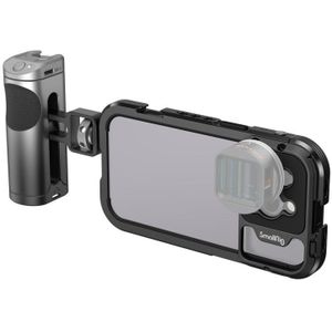 SmallRig Mobile Video Cage Kit (Single Handheld) for iPhone 14 Pro 4100