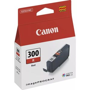 Canon PFI-300R Red Ink