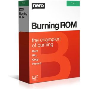 Nero Burning ROM 2020 "DOWNLOAD" - 1 apparaat - EN - PC