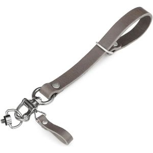 The Hantler Wrist strap - quick release Stone Gray / zilver