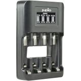 Jupio USB 4-slots Ultra Fast Battery Charger LCD