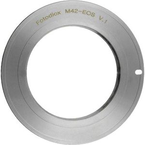Fotodiox Pro Lens Mount Adapter - M42 naar Canon EOS (EF/EF-S) Mount
