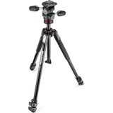 Manfrotto MK190X3-3W1 aluminium statiefkit