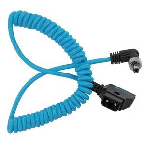 Kondor Blue opgerolde D-Tap naar vergrendeling DC 2,1 mm haakse kabel (Atomos Ninja/Shogun)