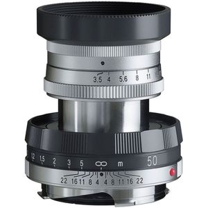 Voigtländer Lanthar 50mm F/3.5 Typ I Leica M-mount, grijs