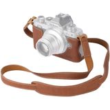 SmallRig 3481 Leather Half Case with Shoulder Strap for Nikon Z fc