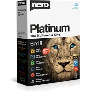 Nero 2019 Platinum NL/BE voor Windows (1 gebruiker)