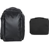 WANDRD Transit 45L Travel Backpack Black Essential+ Bundel