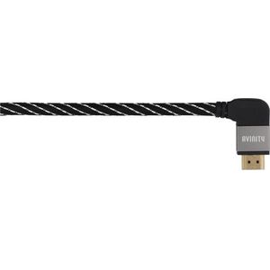 Avinity HDMI kabel met ethernet 90° connector - 1.5 meter