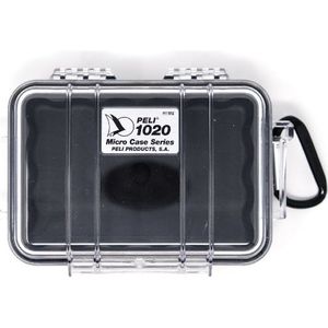 Peli™ 1020 Micro Beschermkoffer Zwart/Transparant
