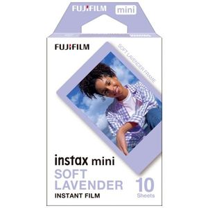 Fujifilm Instax mini film, soft Lavender 1x10