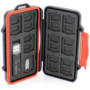 Caruba MCC-8 Multi Card Case incl. USB 3.0 card reader