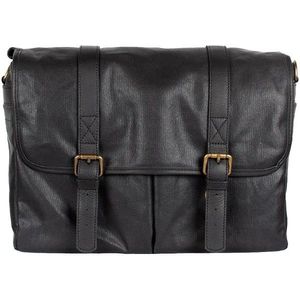 Bronkey Roma canvas messenger bag black Limited Edition