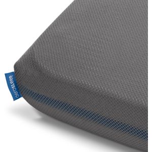 AeroSleep® SafeSleep hoeslaken - wieg - 90 x 40 cm - donkergrijs