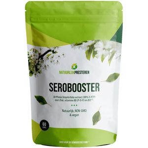 Serobooster - Serotonine booster - 5-HTP uit Griffonia en B6 (P5P) - natuurlijke ingrediënten - 60 caps