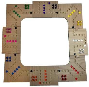 Tokkenspel - Puzzel - 4 tot 8 Personen - Kaartspel - Inclusief Jokers