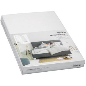 Hoeslaken TEMPUR® Stretch Jersey Wit - 90/100 x 200/220 cm