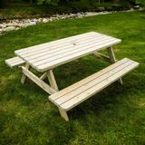 Picknicktafel 200 cm royal KING ® / 4.5 cm dikte