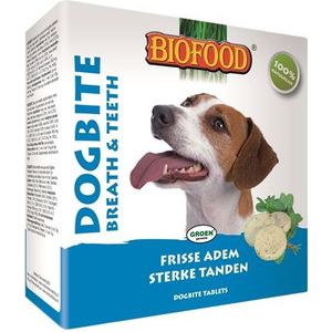 Biofood dogbite hondensnoepje naturel tandverzorging- 55 stuks