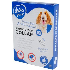 Duvo+ Anti-Parasiet Halsband voor Honden - Vlooienband - Tekenband - Vlo & Teek