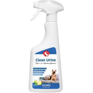 Sectolin Clean Urine - Effectieve Urinegeur- en Vlekverwijderaar voor Honden en Katten - 500ml
