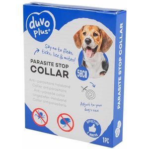 Duvo+ Anti-Parasiet Halsband voor Honden - Vlooienband - Tekenband - Vlo & Teek