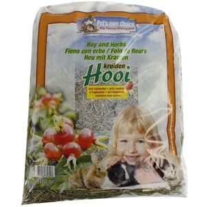 Pets own choice hooi rozenbottel (500 GR)