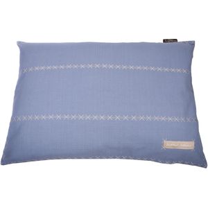 Lex & Max Triple - Hondenkussen - Faded Blue - 100x70cm