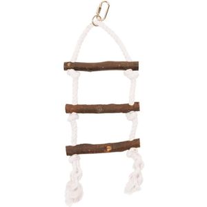 Duvo+ Houten Ladder met Sisaltouw - 40cm