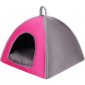 Ibiyaya Tentbed Little Dome XL - Grijs/Roze