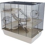 Interzoo Hamsterkooi Homer - Beige - 59x39x48,5cm