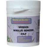 World Of Herbs Fytotherapie - Wonden Moeilijk Genezen Zalf - 50 ml