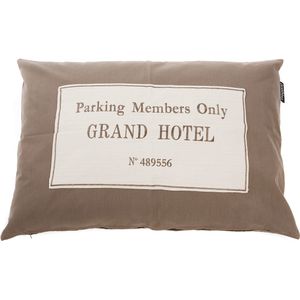 Lex & Max Grand Hotel - Hondenkussen - Taupe - 100x70cm