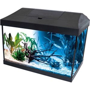 AquaEl Aquarium Leddy 40 Day&Night - Zwart - Inhoud 25 ltr