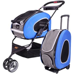 Ibiyaya Hondenbuggy - Pet - EVA - 5 in 1 stroller - Blue