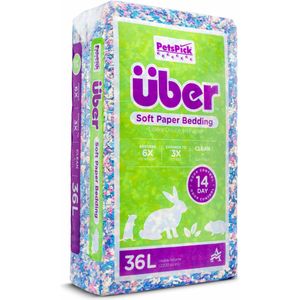 Über Bodembedekking - Versnipperd Papier, Zachte en Kleurrijke Bedding - 36 liter - Diverse kleuren