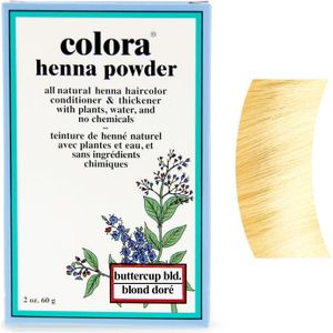 Colora Henna - Kleurpoeder - Buttercup Blonde - 60 gr