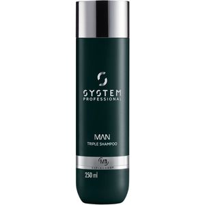 System Professional - System Man - Triple Shampoo M1 - 250 ml