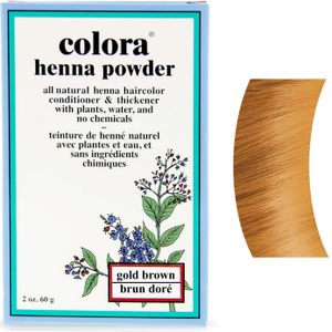 Colora Henna - Kleurpoeder - Gold Brown - 60 gr