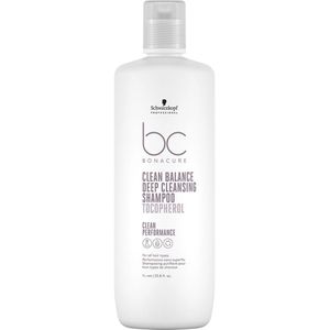 Schwarzkopf - BC Clean Balance - Deep Cleansing Shampoo - 1000 ml