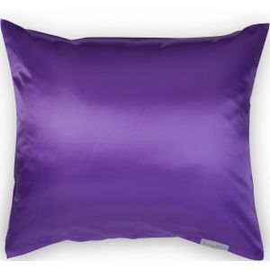 Beauty Pillow® - Satijnen Kussensloop - 60x70 cm - Aubergine