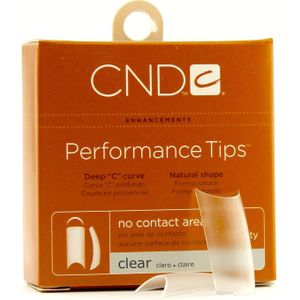 CND - Brisa Sculpting Gel - Performance Clear Tips - Nr. 10