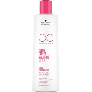 Schwarzkopf Bonacure Color Freeze Shampoo 500ml - Normale shampoo vrouwen - Voor Alle haartypes